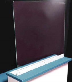 acrylic counter shield