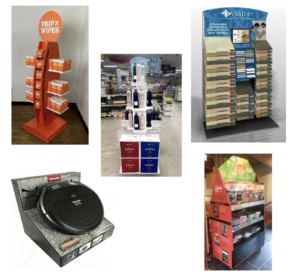 freestanding retail displays